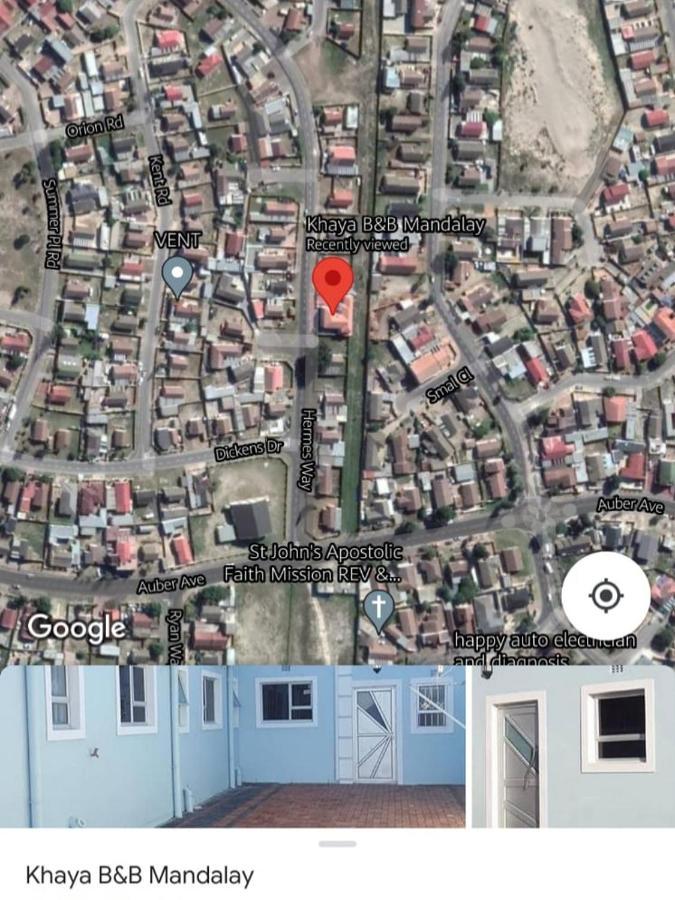 Khaya B&B Mandalay Cape Town Eksteriør bilde